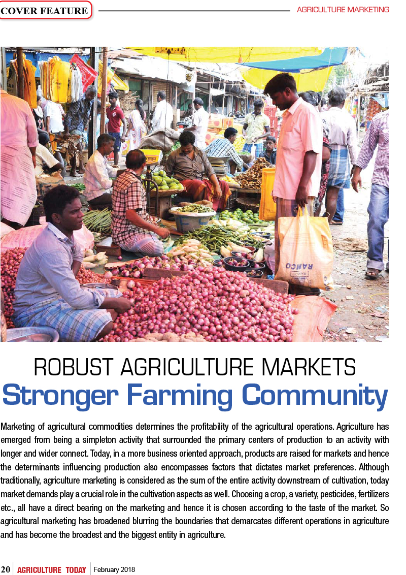 Robust Agriculture Markets Stronger Farming Commun